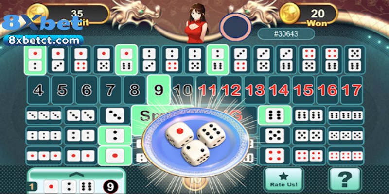 Trải nghiệm cuốn hút từ sảnh Sicbo 8XBET hàng đầu hiện nay